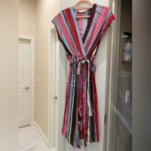 Women’s wrapdress szM, zara midi